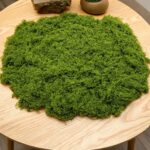 diy artificial moss lawn-Light Green Filamentous Moss 100g