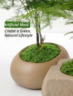 diy artificial moss lawn-Light Green Filamentous Moss 500g (Bulk) - Image 2