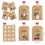 Christmas Mini Paper Bags S716, 24 Pieces