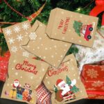 Christmas Mini Paper Bags S716, 24 Pieces - Image 3
