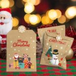 Christmas Mini Paper Bags S716, 24 Pieces - Image 6