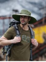 Men's Upgraded Sun Hat Navy Blue - Image 5