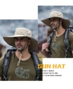 Men's Upgraded Sun Hat Army Green - Image 4