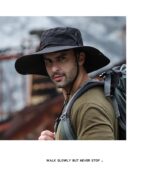 Men's Upgraded Sun Hat Light Grey - Image 3