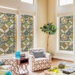 Stained Glass Effect Decorative Window Film, Static‑Free Self‑Adhesive Frosted Privacy Window Protective Film, 60cm x 200cm - Image 3