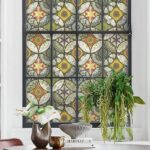 Stained Glass Effect Decorative Window Film, Static‑Free Self‑Adhesive Frosted Privacy Window Protective Film, 60cm x 200cm - Image 4