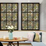 Stained Glass Effect Decorative Window Film, Static‑Free Self‑Adhesive Frosted Privacy Window Protective Film, 60cm x 200cm - Image 6