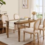 Table Runner, Boho‑Style Woven Table Runner with Knotted Tassels, Farmhouse Home Table Decor, White, 30 × 240 cm - Image 5