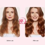 Negative Ion Fluffy Styling Brush, 2-in-1 Straight & Curly Constant Temperature Hot Brush, Anti-Scald Hair Curler for Bangs - Image 4
