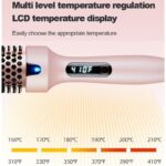 Negative Ion Fluffy Styling Brush, 2-in-1 Straight & Curly Constant Temperature Hot Brush, Anti-Scald Hair Curler for Bangs - Image 5