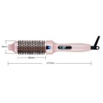 Negative Ion Fluffy Styling Brush, 2-in-1 Straight & Curly Constant Temperature Hot Brush, Anti-Scald Hair Curler for Bangs - Image 8
