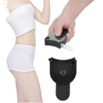 Body Fat Caliper Skinfold Measure Kit Y‑Shape Body Fat Measuring Tool with Instruction Chart for Fitness Body Monitoring-Black - Image 3