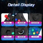DC40V Retro Handheld Game Console, 4 Inch IPS Display, 64GB 20000+ Preloaded Retro Games，black - Image 2
