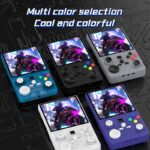 DC40V Retro Handheld Game Console, 4 Inch IPS Display, 64GB 20000+ Preloaded Retro Games，gray - Image 5