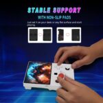 DC45V Retro Handheld Game Console, 4.5‑Inch HD IPS Full View Screen，transparent blue - Image 8