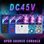 DC45V Retro Handheld Game Console, 4.5‑Inch HD IPS Full View Screen，white - Image 2