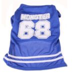 Pet T Shirt Cotton Little Monster Blue XXS