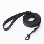 Pet Leash Roommate PVC Waterproof Dog Training Rope black 1.5m*2.0cm
