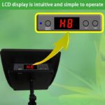 Solar Powered Automatic Irrigation System with Digital Control Panel & Timer - Weatherproof Durable Drip and Sprinkler Watering Tool Kit for Indoor and Outdoor Use - Image 5