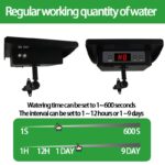Solar Powered Automatic Irrigation System with Digital Control Panel & Timer - Weatherproof Durable Drip and Sprinkler Watering Tool Kit for Indoor and Outdoor Use - Image 6