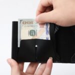 Black Carbon Fiber texture RFID Wallet - Automatic Pop-Up Card Holder with Aluminium Frame - Slim Minimalist Design for Men, Travel and Daily Use - Image 4