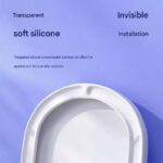 Small size 6 pack Toilet Seat Bumpers Transparent PU Gel Pads - Anti-Slip Shock Absorbing Cushions, Silent Close Protection, Easy Install Bathroom Hardware - Image 3
