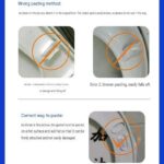 Small size 6 pack Toilet Seat Bumpers Transparent PU Gel Pads - Anti-Slip Shock Absorbing Cushions, Silent Close Protection, Easy Install Bathroom Hardware - Image 8