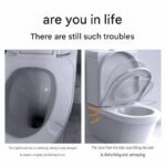 Large size 6 pack Toilet Seat Bumpers Transparent PU Gel Pads - Anti-Slip Shock Absorbing Cushions, Silent Close Protection, Easy Install Bathroom Hardware - Image 4