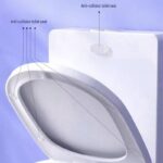 Large size 6 pack Toilet Seat Bumpers Transparent PU Gel Pads - Anti-Slip Shock Absorbing Cushions, Silent Close Protection, Easy Install Bathroom Hardware - Image 5