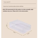 White Storage Box Set（Large storage box + 11 small inner  boxes） - Transparent Flip-Lid Compartments, Multi-Use Organiser for Chargers, Earbuds, Cards and Jewellery - Image 8