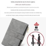 Green RFID-Protected Travel Passport Wallet - Slim Multi-Compartment Organiser for Cards, ID, SIM & Documents, PU Leather Finish - Image 3