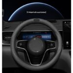 Red Liquid Silicone Steering Wheel Cover - Ultra-Thin Non-Slip Sweat-Resistant Car Wheel Protector For O Type And D Type Wheels - Image 10