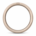 Apricot Liquid Silicone Steering Wheel Cover - Ultra-Thin Non-Slip Sweat-Resistant Car Wheel Protector For O Type And D Type Wheels