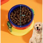 Pink Adjustable Height Pet Bowl With Suction Cup Base - Anti-Spill Elevated Feeder For Cats And Dogs - 3-Level Neck Protection Design - Image 7