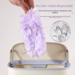 Pink Electrostatic Duster with Extendable Handle - Disposable Double-Sided 360 Degree Dust Removal Tool for Home Car and High Reach Cleaning - Image 5