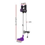 Devanti 3-in-1 Corded Stick Vacuum Cleaner, 16000Pa Strong Suction, Purple - Image 2