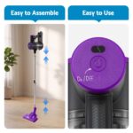 Devanti 3-in-1 Corded Stick Vacuum Cleaner, 16000Pa Strong Suction, Purple - Image 8