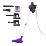 Devanti 3-in-1 Corded Stick Vacuum Cleaner, 16000Pa Strong Suction, Purple - Image 10