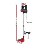 Devanti 3-in-1 Corded Stick Vacuum Cleaner, 16000Pa Strong Suction, Red - Image 2