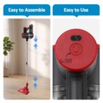 Devanti 3-in-1 Corded Stick Vacuum Cleaner, 16000Pa Strong Suction, Red - Image 8