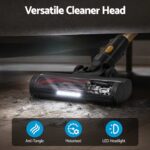 DEVANTI 30000Pa Cordless Stick Vacuum Cleaner 4-in-1 Handheld Vac, Gold - Image 5