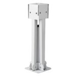 Instahut Outdoor Umbrellas Base Steel Umbrella Holder 25 to 35mm White - Image 3