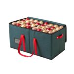 Jingle Jollys Christmas Baubles Storage Box 128 Slots Decor Ornaments Container