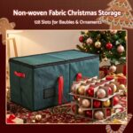 Jingle Jollys Christmas Baubles Storage Box 128 Slots Decor Ornaments Container - Image 4