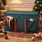 Jingle Jollys Christmas Baubles Storage Box 128 Slots Decor Ornaments Container - Image 6