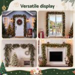 Jingle Jollys Christmas Garland Hook Hanger Wreath Fits 85-125CM Door No Drill - Image 7