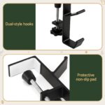 Jingle Jollys Christmas Garland Hangers X4 Stocking Hooks Wreath 2-In-1 No Drill - Image 6