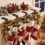 Jingle Jollys Christmas Garland Hangers X4 Stocking Hooks Wreath 2-In-1 No Drill - Image 9