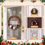 Jingle Jollys 2x Suction Cup Hooks Heavy Duty Christmas Wreath Hanger Window 5kg - Image 7
