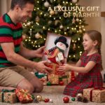 Jingle Jollys Christmas Snowman Ornament 40-56cm Telescopic Tabletop Decoration Doll, Adjustable Length For Tabletop, Window, Mantel, Indoor Holiday Decor - Image 7